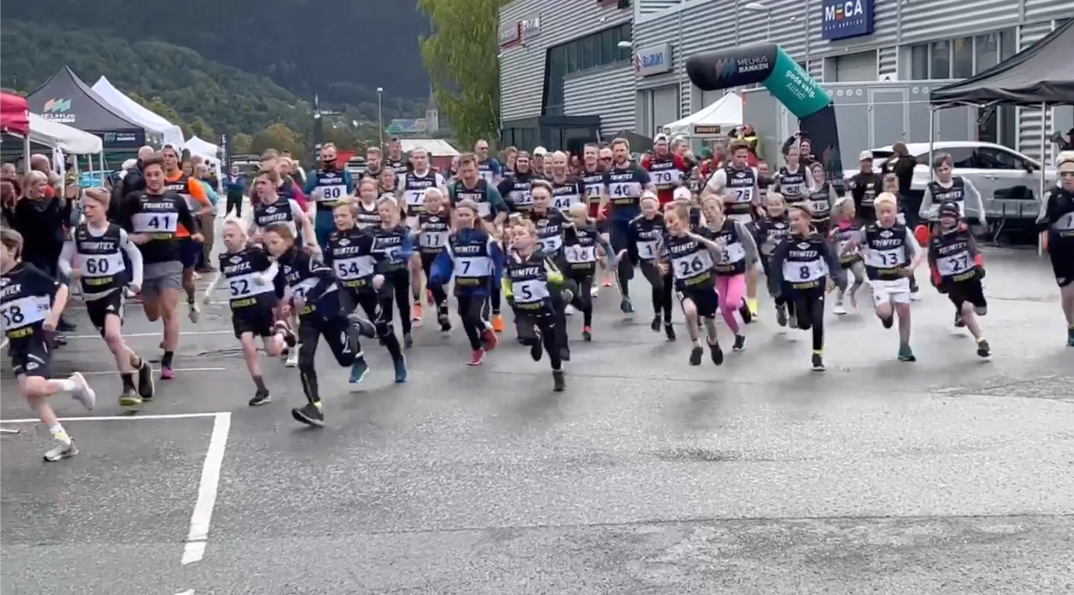 Resultatliste Melhusmila 2022